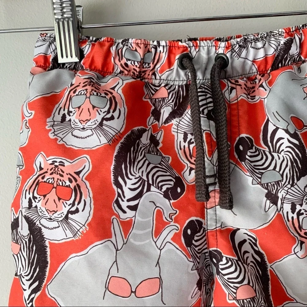 Tucker + Tate Animal Print Swim Trunks